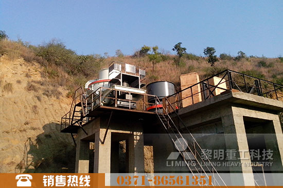 鹅卵石制沙生产线