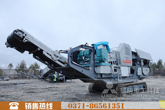 移动建筑垃圾破碎机